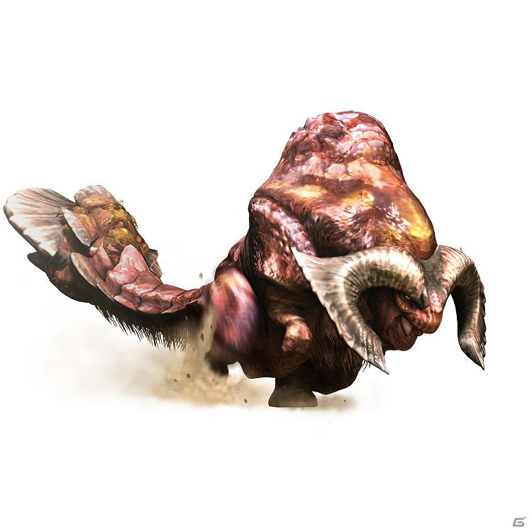 尻尾を巧みに利用した攻撃は脅威！3DS「モンスターハンター3（トライ）G」新亜種モンスター「ドボルベルク亜種」を紹介の画像1