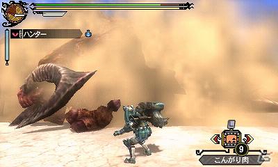 尻尾を巧みに利用した攻撃は脅威！3DS「モンスターハンター3（トライ）G」新亜種モンスター「ドボルベルク亜種」を紹介の画像3