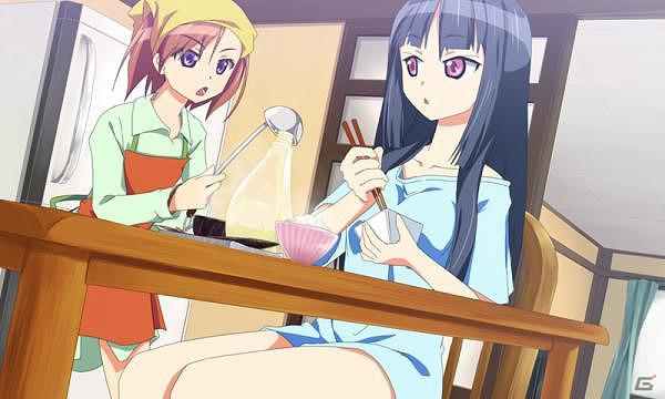 美少女萌えあり、オカルトありのライトノベル＋アドベンチャー「うちのせんにんはブラをしない」Android Marketにて配信開始の画像2