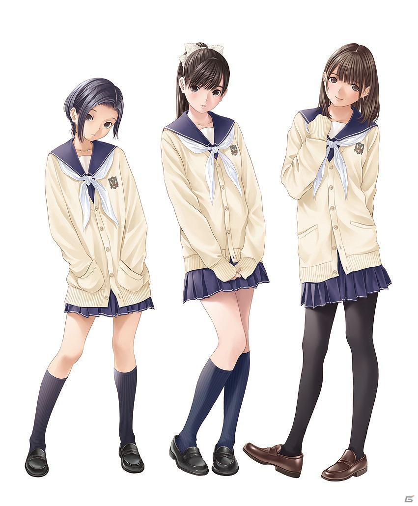 3人の「カノジョ」がグラビアを飾る！3DS「NEWラブプラス」「週刊少年マガジン」にて誌上初のゲームキャラクターのグラビア実施の画像1