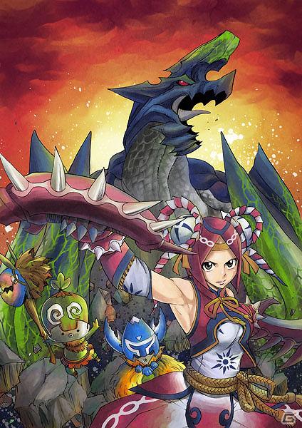 「カプ本」Vol．2の巻頭特集は3DS「モンスターハンター3（トライ）G」！掲載漫画の内容も一部公開の画像1