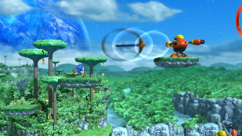 PS3/Xbox 360/3DS「ソニック ジェネレーションズ 白の時空／青の冒険」特定のステージで使用できるアクション「カラーパワー」を紹介の画像1