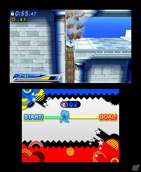 PS3/Xbox 360/3DS「ソニック ジェネレーションズ 白の時空／青の冒険」特定のステージで使用できるアクション「カラーパワー」を紹介の画像72