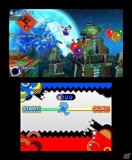 PS3/Xbox 360/3DS「ソニック ジェネレーションズ 白の時空／青の冒険」特定のステージで使用できるアクション「カラーパワー」を紹介の画像73