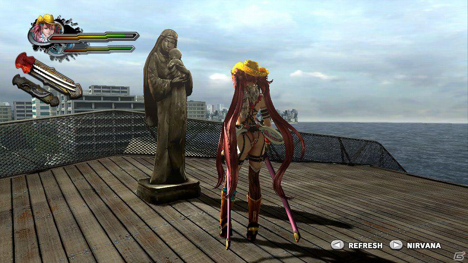 Xbox 360「お姉チャンバラZ ～カグラ～」今作最大の敵「彩」「咲」や「ニルヴァーナ」での武器のバージョンアップなどの情報公開の画像35