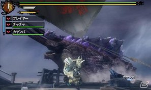3DS「モンスターハンター（トライ）3 G」大砂漠に現れる巨大モンスター「ジエン・モーラン亜種」が登場決定の画像2