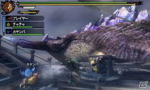 3DS「モンスターハンター（トライ）3 G」大砂漠に現れる巨大モンスター「ジエン・モーラン亜種」が登場決定の画像3