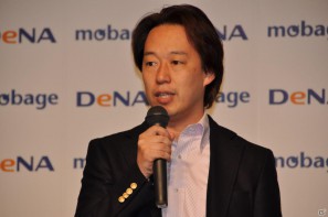 FF新作とキン肉マンのタイトルが発表！「Mobage」新作ソーシャルゲーム発表記者会見、ゲストに横浜DeNAベイスターズ森本選手がラーメンマンで登壇の画像4