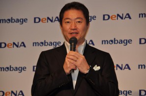 FF新作とキン肉マンのタイトルが発表！「Mobage」新作ソーシャルゲーム発表記者会見、ゲストに横浜DeNAベイスターズ森本選手がラーメンマンで登壇の画像6