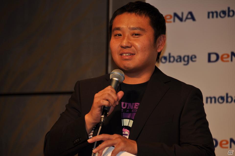 FF新作とキン肉マンのタイトルが発表！「Mobage」新作ソーシャルゲーム発表記者会見、ゲストに横浜DeNAベイスターズ森本選手がラーメンマンで登壇の画像52