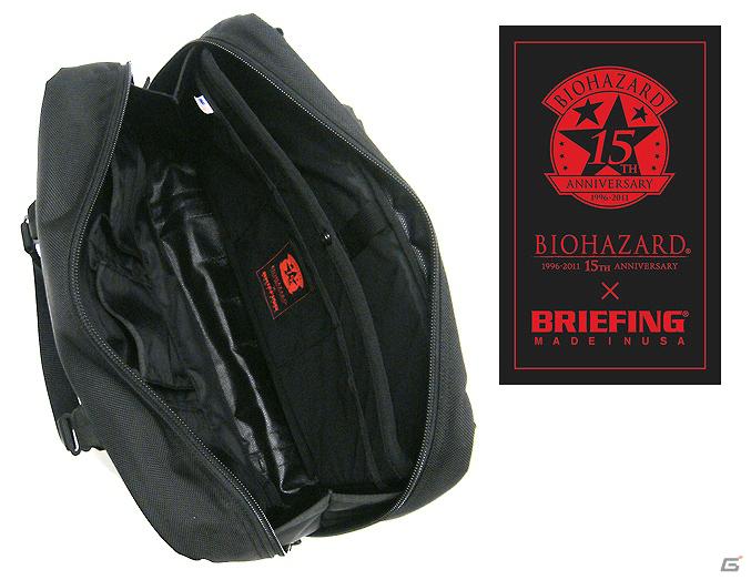 バイオハザード15周年記念スペシャルコラボバッグ「BIOHAZARD × BRIEFING MISSION LINER」イーカプコン限定販売で本日より予約開始の画像5