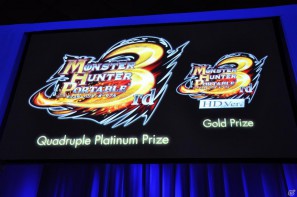 トリプル受賞を決めたのは「モンスターハンターポータブル3rd」!新作となるFF零式やエクシリアもゴールドプライズに輝いた「PlayStation Awards 2011」授賞式レポートの画像159
