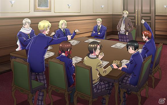 擬人化アニメ「ヘタリア Axis Powers」を原作とした「学園ヘタリアMobile」GREEにて配信開始の画像8