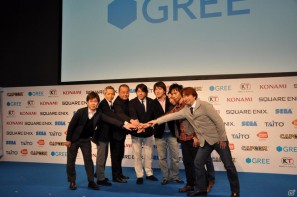 「OpenFeint」のブランドなどすべてを統一した「GREE Platform」を世界に向けて展開、10億人のユーザーを獲得を目指す。グリー記者発表会レポートの画像101