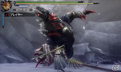3DS「モンスターハンター3（トライ）G」黒い甲殻を持つジンオウガ亜種を紹介の画像2