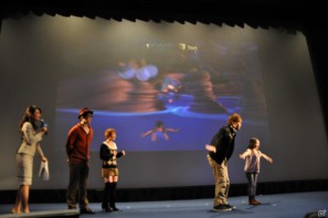 ディズニーファンの品川庄司、矢口真里さんがゲストとして登場！Xbox 360「Kinect：ディズニーランド・アドベンチャーズ」発売記念セレモニー開催、新作「Rush」の最新映像もの画像52
