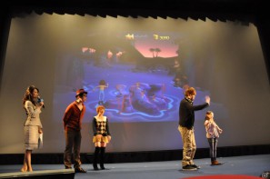 ディズニーファンの品川庄司、矢口真里さんがゲストとして登場！Xbox 360「Kinect：ディズニーランド・アドベンチャーズ」発売記念セレモニー開催、新作「Rush」の最新映像もの画像54