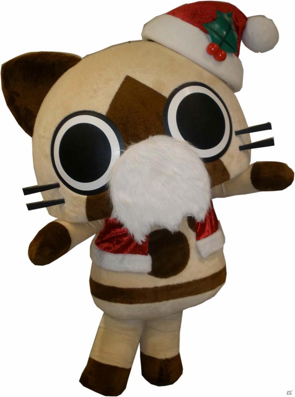 PSP「モンハン日記 ぽかぽかアイルー村G」クリスマスの服アイルーがサンリオピューロランドにやってくる！の画像1