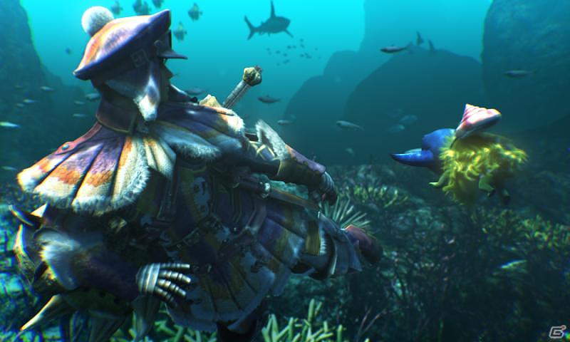 3DS「モンスターハンター3（トライ）G」G級クエストや装備などの情報やオープニングCGムービーのスクリーンショット公開！きせかえツール配信もの画像1