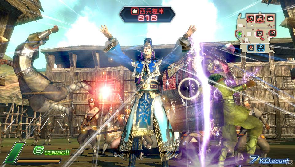 PS Vita「真・三國無双 NEXT」体験版配信決定！「100万人の真・三國無双」との連動要素も公開の画像3