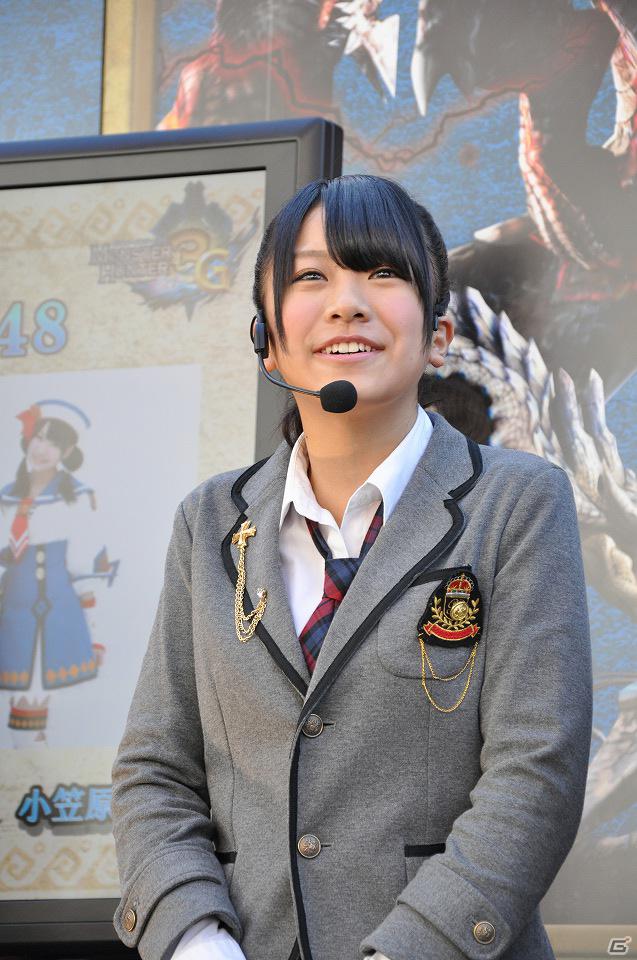 スリムクラブやNMBの福本 愛菜さん、山田 菜々さん、小笠原 茉由さんが登場した「モンスターハンター3（トライ）G」発売記念イベントレポートの画像12