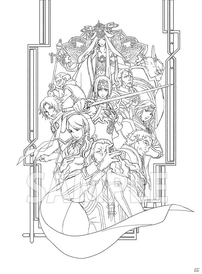 PSP「幻想水滸伝 紡がれし百年の時」コナミスタイル限定特典の河野純子氏による描き下ろしイラスト公開！の画像1