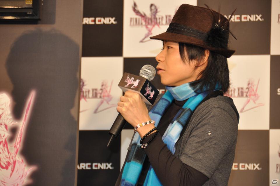 ゲストに岸尾だいすけさん、ふくい舞さん、「露出と防御」コスチュームで登場したのは大島優子さん！PS3/Xbox 360「ファイナルファンタジーXIII-2」発売カウントダウンイベントレポートの画像35