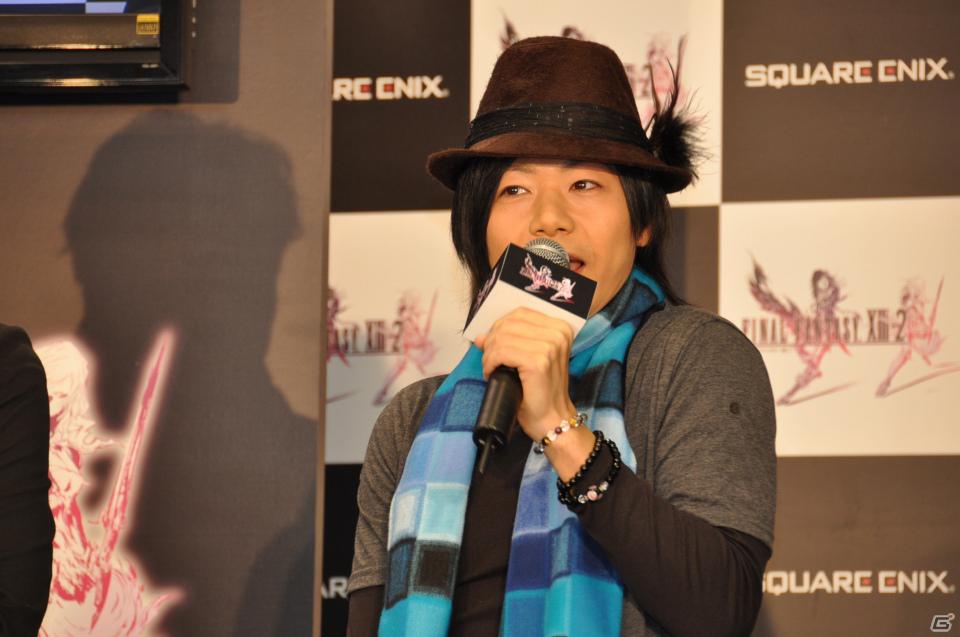 ゲストに岸尾だいすけさん、ふくい舞さん、「露出と防御」コスチュームで登場したのは大島優子さん！PS3/Xbox 360「ファイナルファンタジーXIII-2」発売カウントダウンイベントレポートの画像40