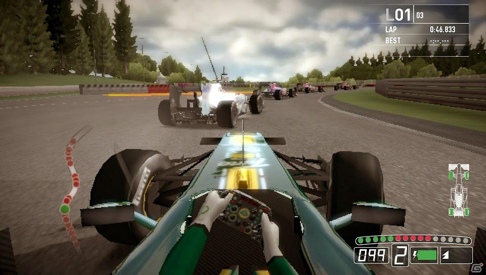PS Vita/3DS「F1 2011」モナコの市街地サーキットやドライバー視点のアングルなど新スクリーンショットを公開！の画像3