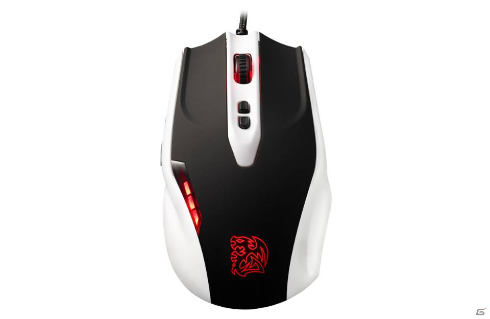最大解像度4000Dpiフィリップス社製センサーを搭載した「Tt eSPORTS BLACK Gaming Mouse /White Version MO-BLK002DTG01」発売開始の画像2