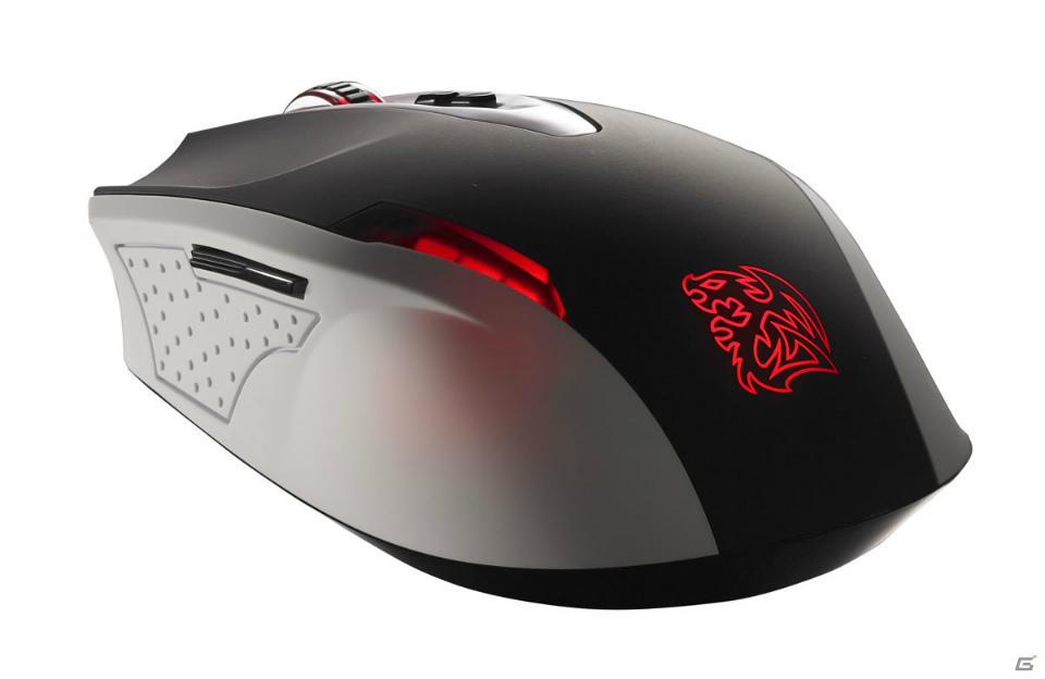 最大解像度4000Dpiフィリップス社製センサーを搭載した「Tt eSPORTS BLACK Gaming Mouse /White Version MO-BLK002DTG01」発売開始の画像3