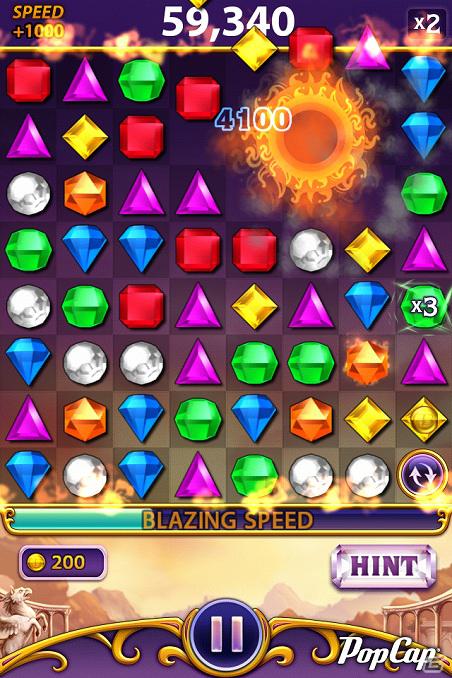iPhone/iPod touch「プラントvs.ゾンビ 日本語版」85円の冬休みキャンペーン価格に！「ビジュエルド・ブリッツ」無料アプリで登場の画像4
