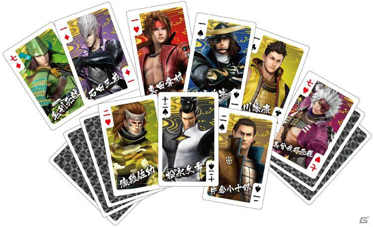 48武将が参戦！「戦国BASARA 合戦トランプ」2012年1月20日発売の画像1