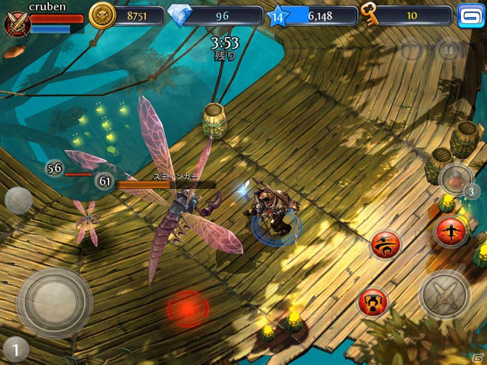 iPhone/iPod touch/iPad「Dark Quest 3」が配信開始の画像3