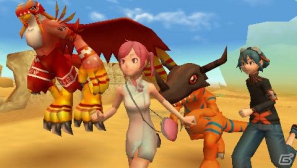 仲間との共闘バトルも！PSP「デジモンワールド リ：デジタイズ」主人公と冒険するキャラクター＆パートナーデジモンを紹介の画像49