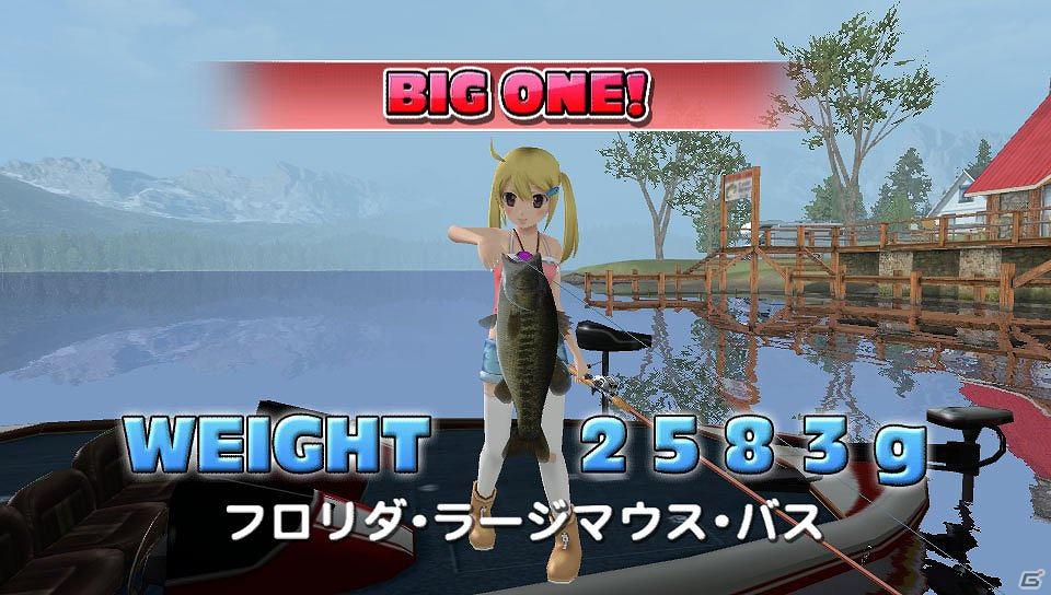 PS Vita初の本格バスフィッシングゲーム！「レッツ トライ バスフィッシング フィッシュオン ネクスト」発売日が2012年3月22日に決定の画像10