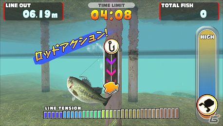 PS Vita初の本格バスフィッシングゲーム！「レッツ トライ バスフィッシング フィッシュオン ネクスト」発売日が2012年3月22日に決定の画像5