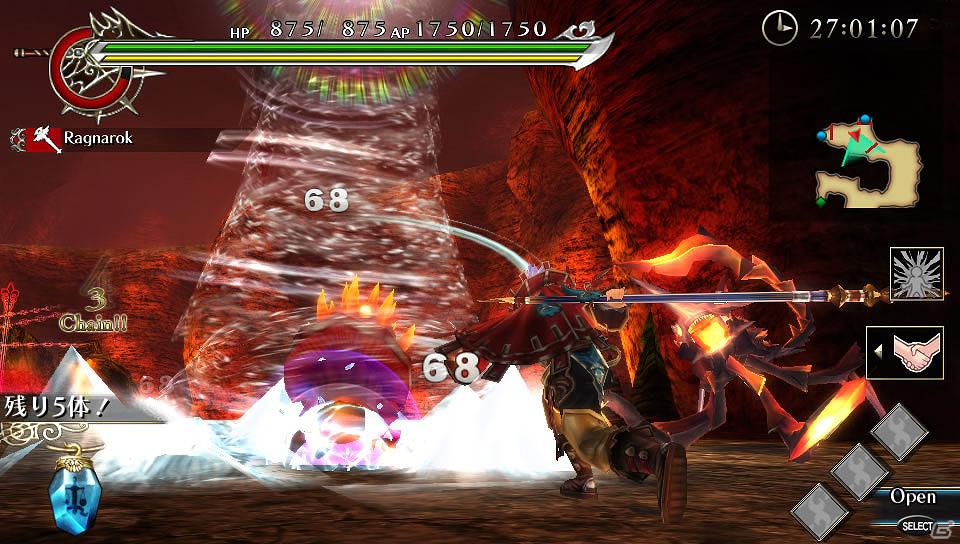 PS Vita「ラグナロク オデッセイ」キャラクタークリエイト＆キャラクター職業の一部を公開！多彩な攻撃パターンも公開の画像19