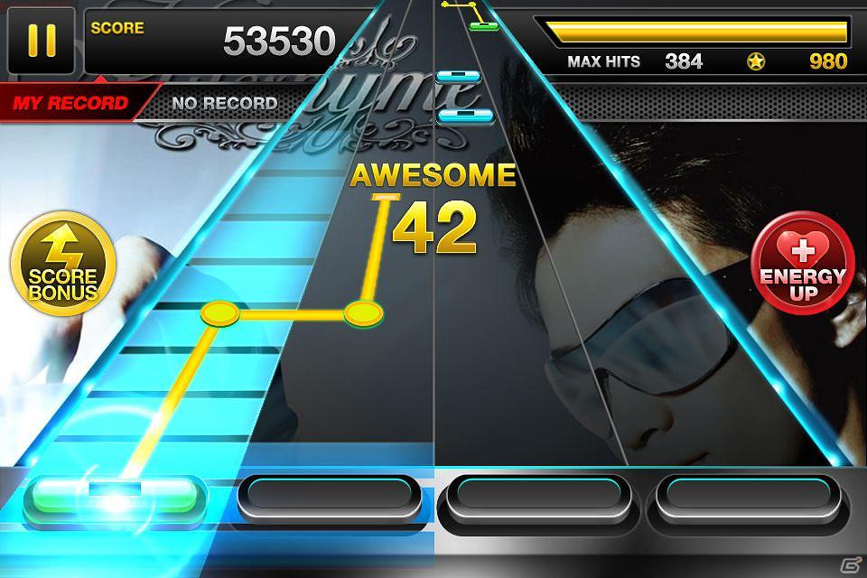 iPhone/iPad向けリズムアクションゲーム「TAP SONIC」Hilcrhymeの楽曲提供を開始の画像6