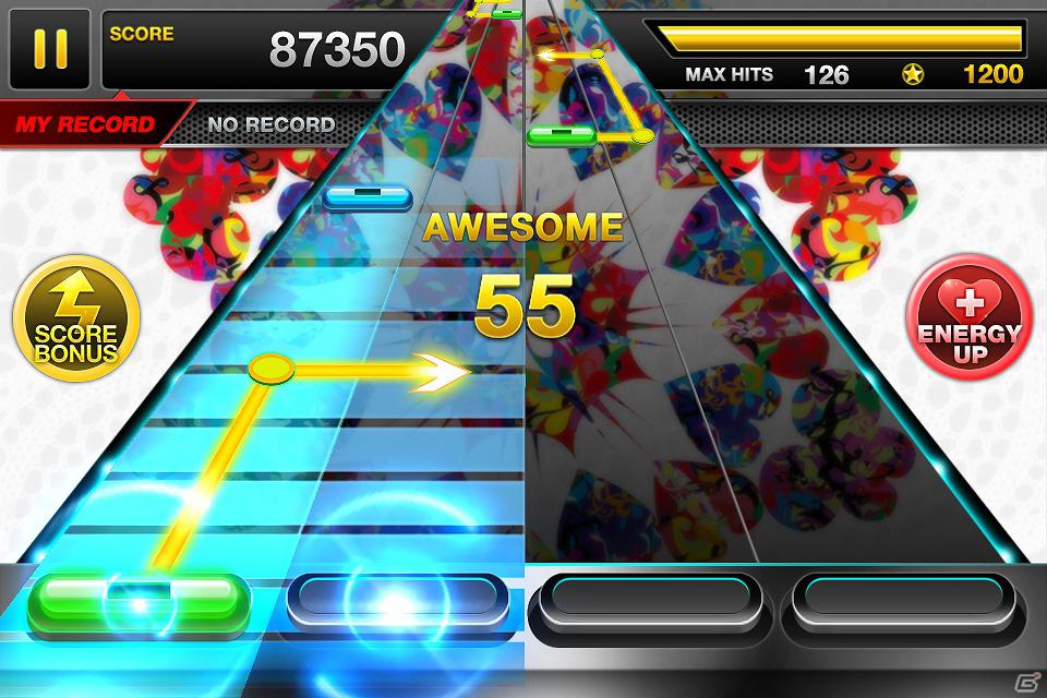 iPhone/iPad向けリズムアクションゲーム「TAP SONIC」Hilcrhymeの楽曲提供を開始の画像7