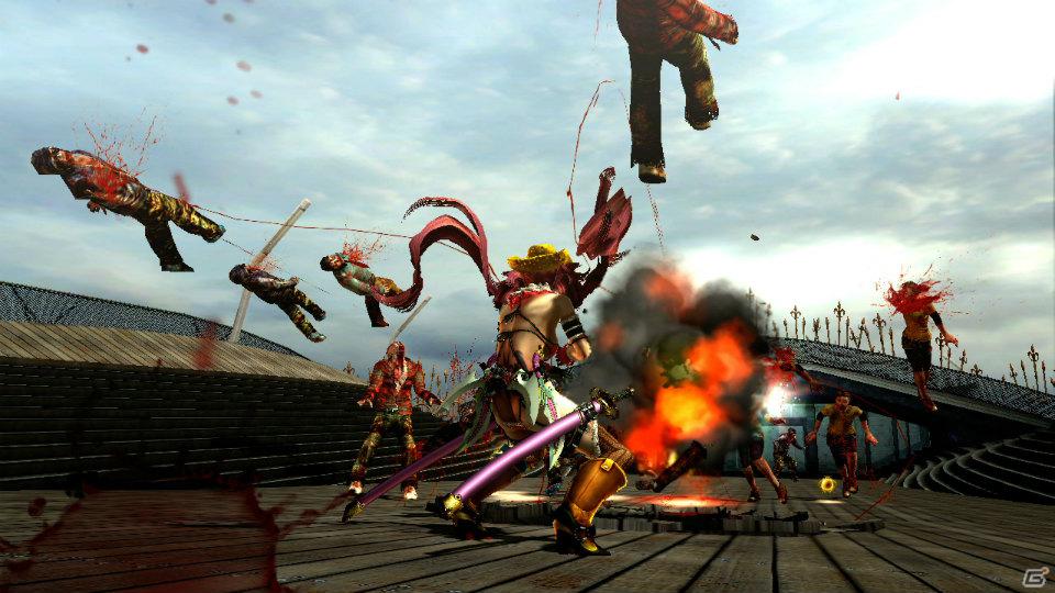 Xbox 360「お姉チャンバラZ ～カグラ～」ボスから技を奪う「ヴァンプスキル」やゲームモードに関する情報を公開の画像18