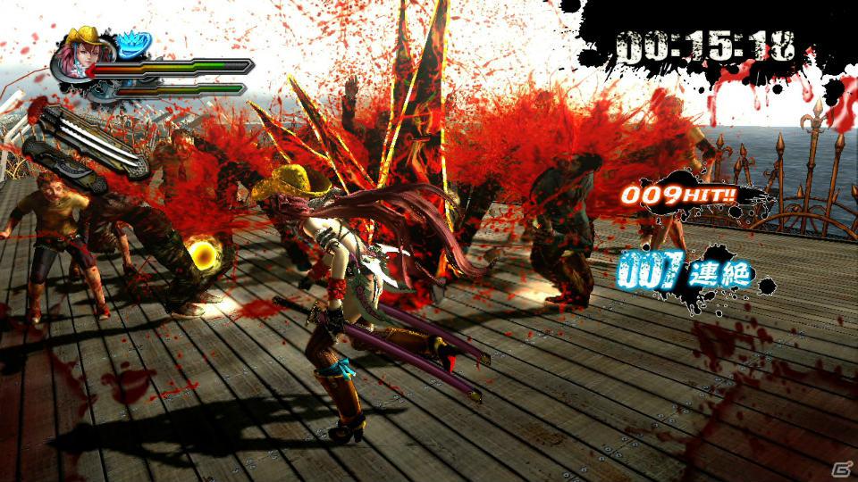 Xbox 360「お姉チャンバラZ ～カグラ～」ボスから技を奪う「ヴァンプスキル」やゲームモードに関する情報を公開の画像8