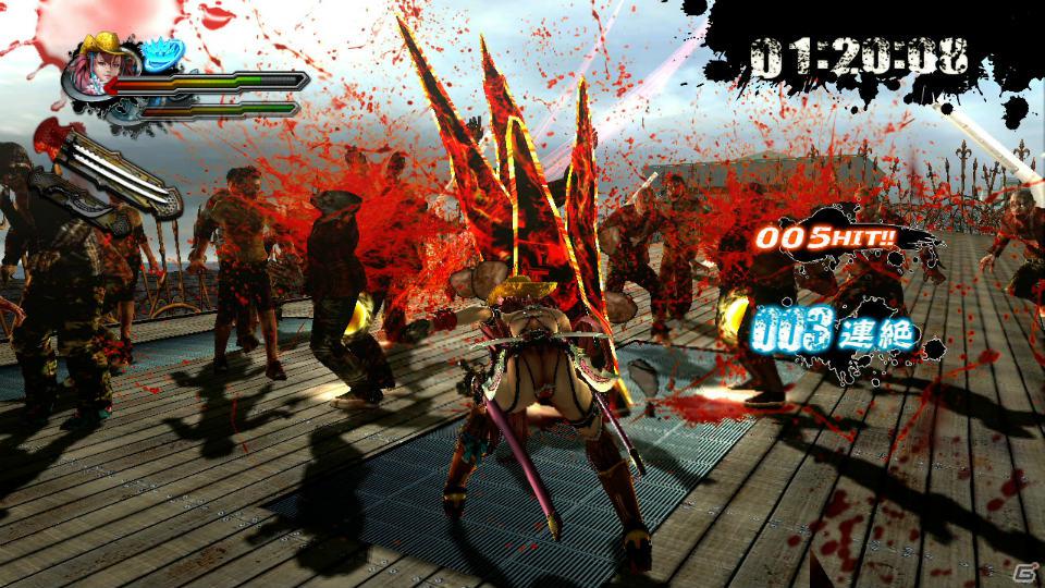 Xbox 360「お姉チャンバラZ ～カグラ～」ボスから技を奪う「ヴァンプスキル」やゲームモードに関する情報を公開の画像9