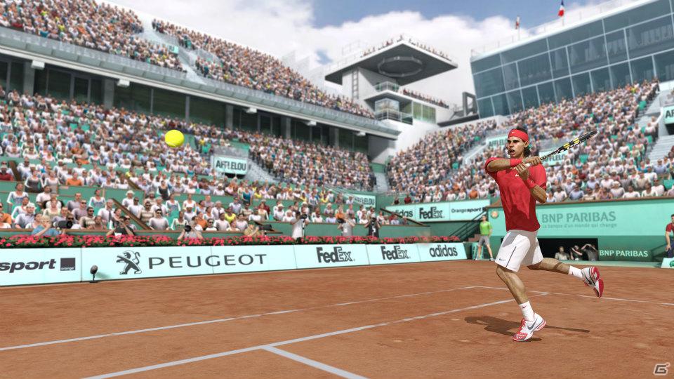 錦織圭選手を含む20名以上の実在選手や世界四大大会のコートを収録！PS3「EA SPORTS グランドスラム テニス 2」2012年春発売決定の画像12