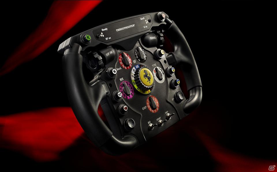 PS3用のF1ステアリングホイール実物大レプリカハンドル「Ferrari F1 Wheel Add-On」1月26日発売の画像3