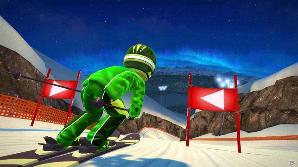 夜の雪山を楽しもう！Xbox 360「Kinect スポーツ： シーズン 2」追加コンテンツ「ナイタースキーパック」配信開始の画像5