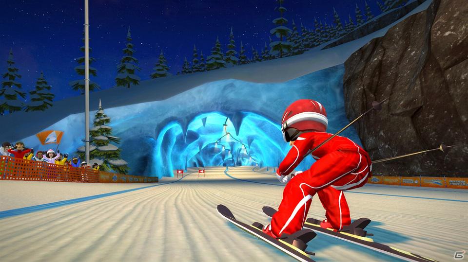 夜の雪山を楽しもう！Xbox 360「Kinect スポーツ： シーズン 2」追加コンテンツ「ナイタースキーパック」配信開始の画像6