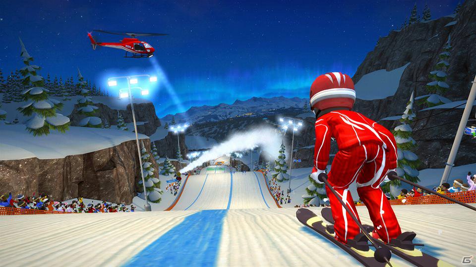 夜の雪山を楽しもう！Xbox 360「Kinect スポーツ： シーズン 2」追加コンテンツ「ナイタースキーパック」配信開始の画像7
