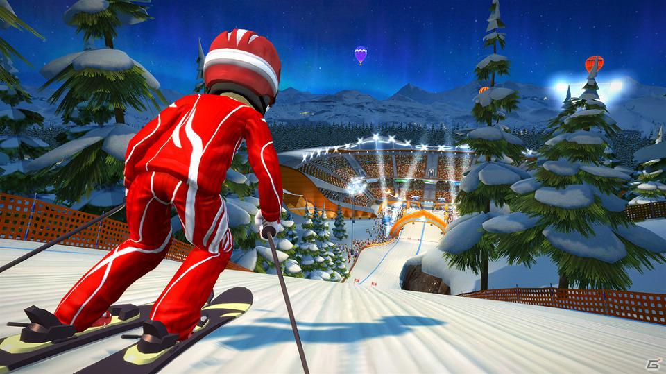 夜の雪山を楽しもう！Xbox 360「Kinect スポーツ： シーズン 2」追加コンテンツ「ナイタースキーパック」配信開始の画像8