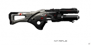 PS3/Xbox 360「マスエフェクト3」の国内初回特典が「N7 ギャラクティック ウォーフェア ギア」と「M55 アーガス ライフル」に決定の画像1